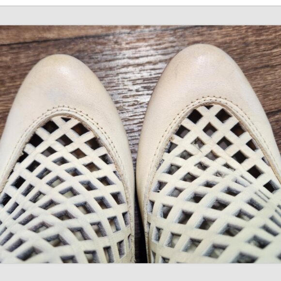 Freebird by Steven Lazor Leather Cutout Lattice Zip Ankle Booties - Picture 11 of 16